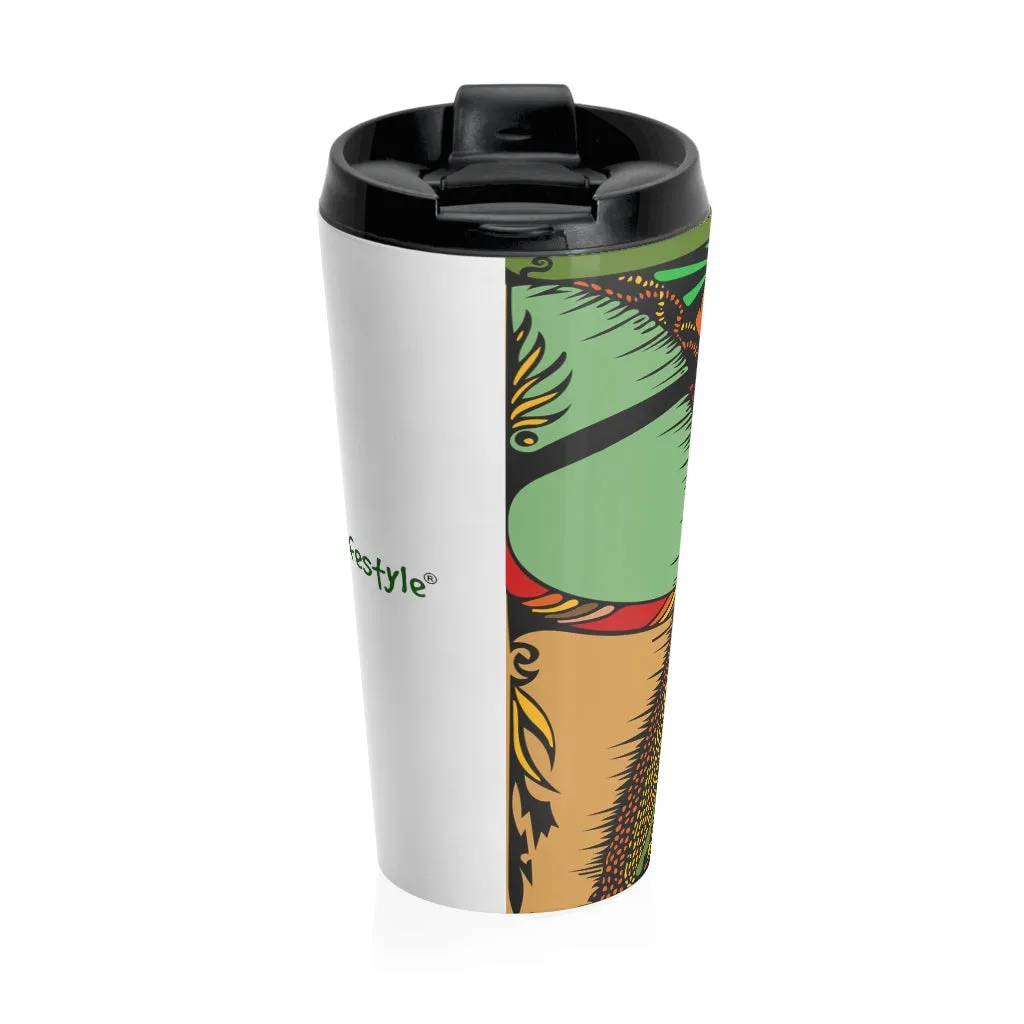 Coodeh Stainless Steel Travel Mug (Multi-Art)