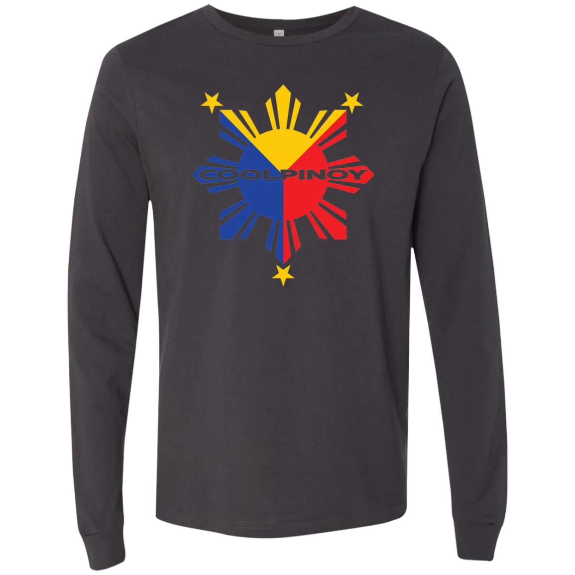 CoolPinoy Tricolor Unisex Jersey Long Sleeve T-Shirt