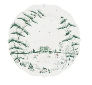 Country Estate Winter Frolic Charger - Evergreen
