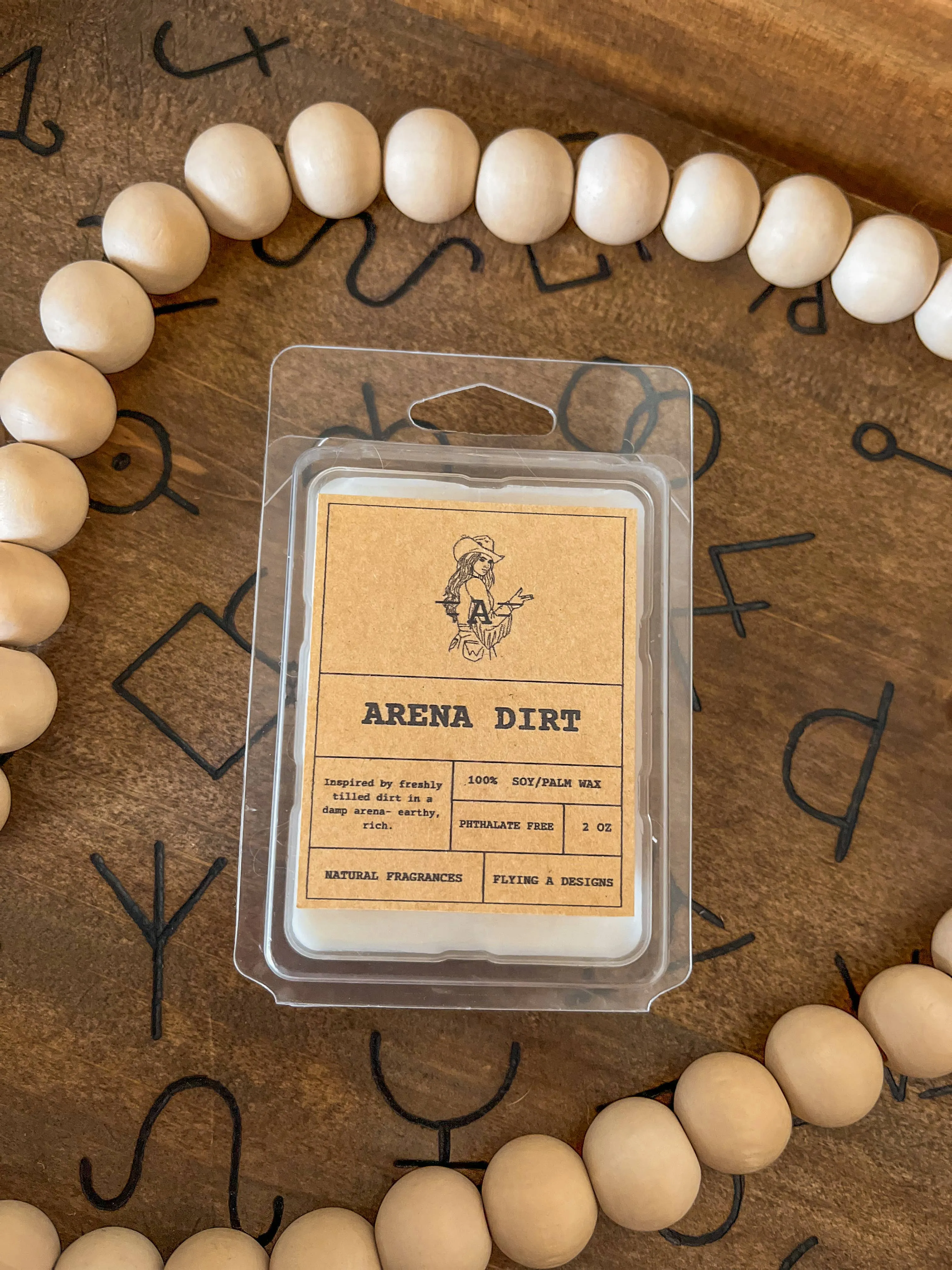 Cowgirl Shit Western Punchy Scented Soy Natural Candle Wax Melt: