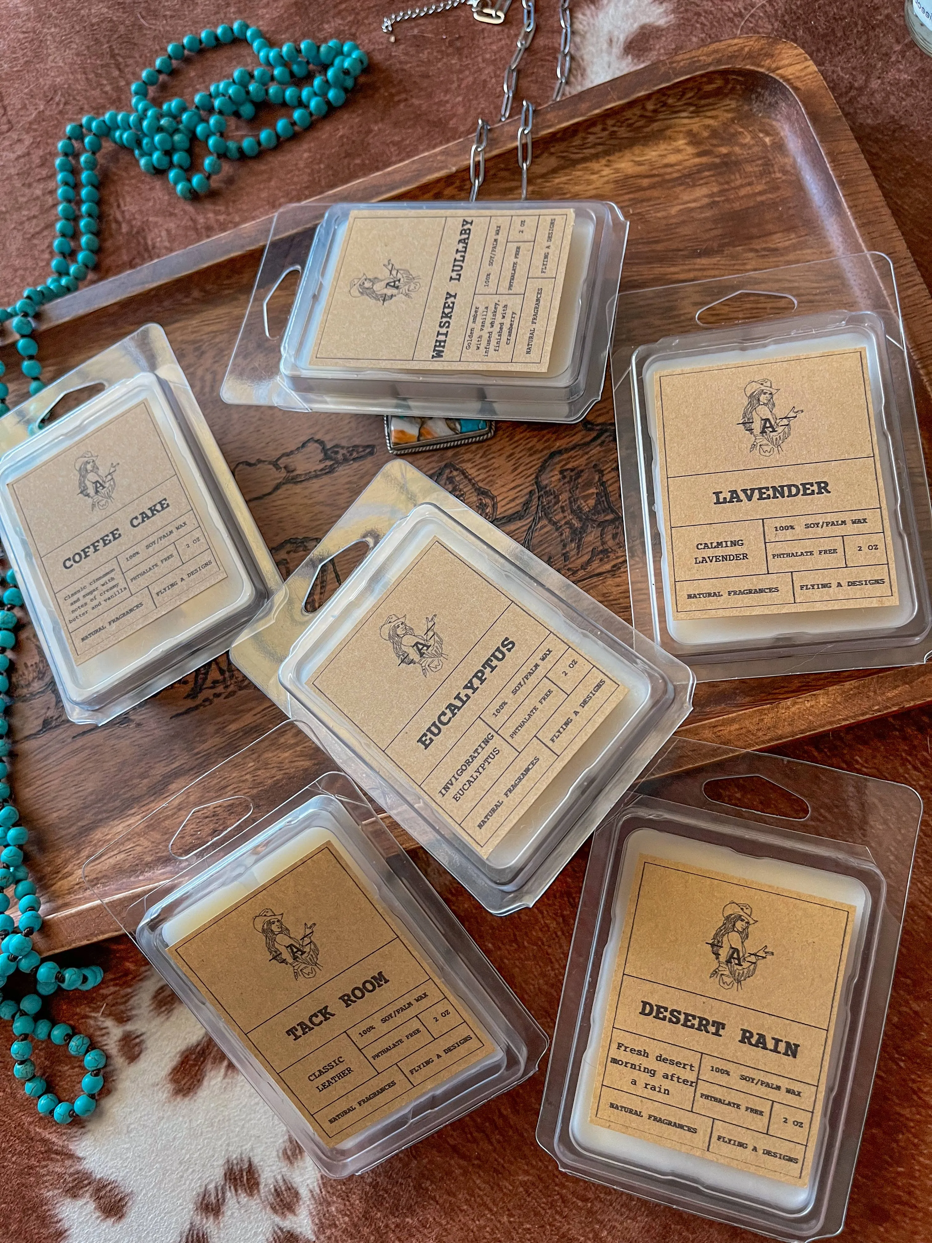 Cowgirl Shit Western Punchy Scented Soy Natural Candle Wax Melt: