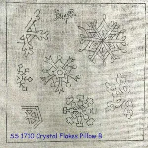 Crystal Flakes Pillow B