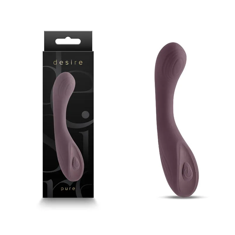 Desire Pure Travel Vibrator - Purple