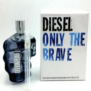 diesel only the brave eau de toilette 5ml sample spray