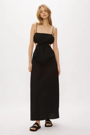 DREAM WEAVER MAXI DRESS | BLACK