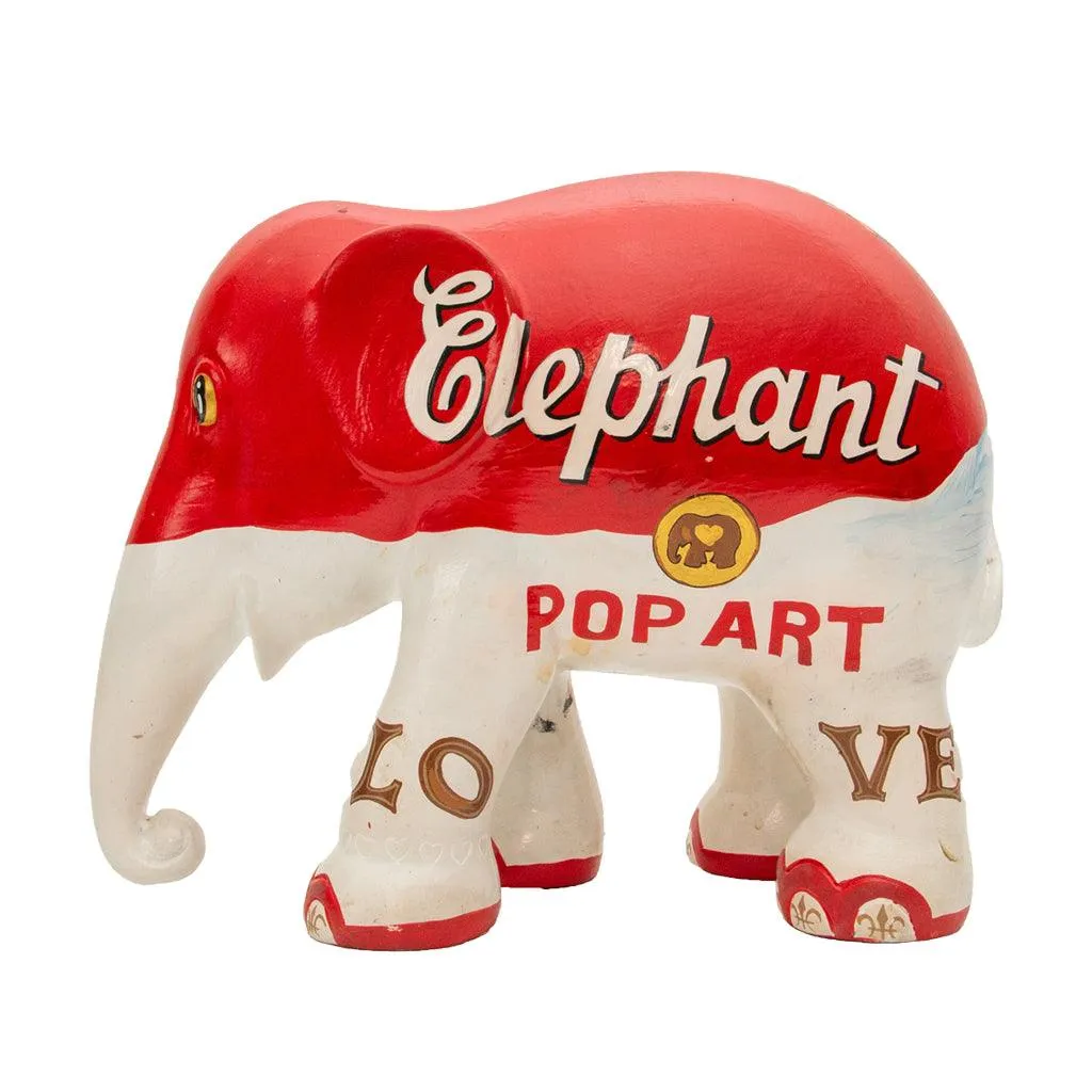 Elephant Parade Elephant Elephanty Pop Art 10cm Limited Edition 3500 Elephanty Pop Art 10