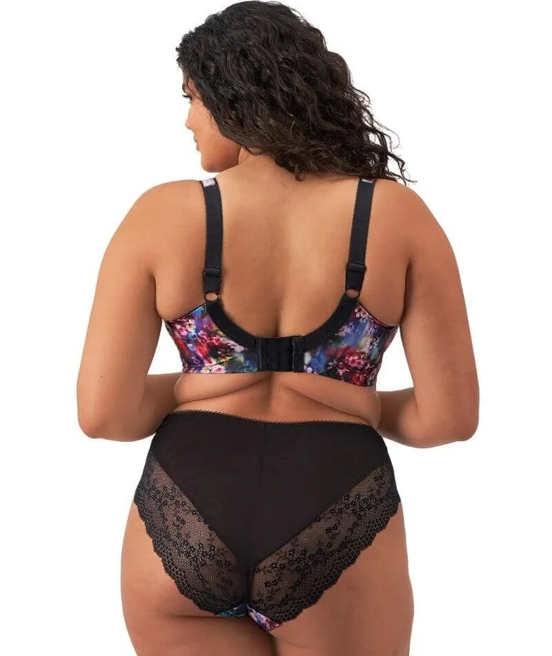 Elomi Lucie Underwire Stretch Plunge Bra - Cherry Blossom