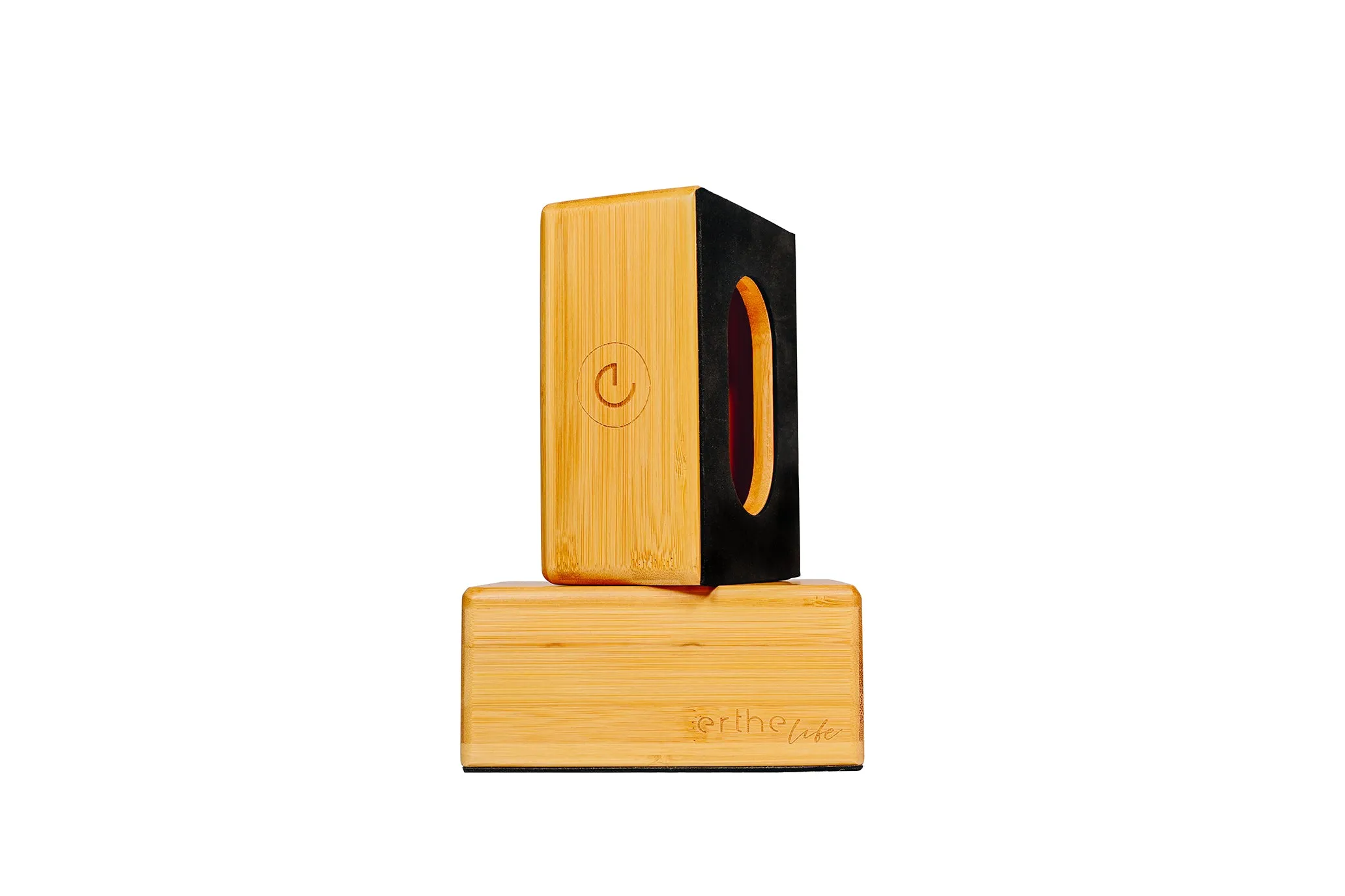 Erthe Life Handstand Training Blocks & Mat Starter Kit (Bamboo/Black Bundle)
