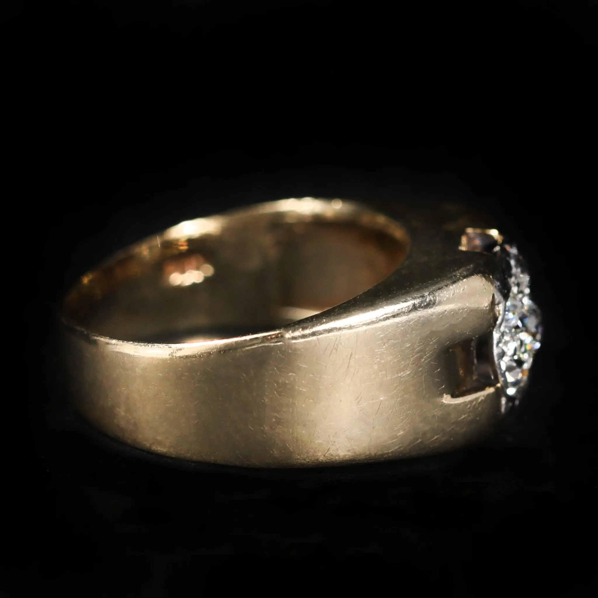 Estate 0.55 CTW Old Mine Cut Diamond Ring