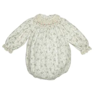 EVELINA HAND-SMOCKED ROMPER