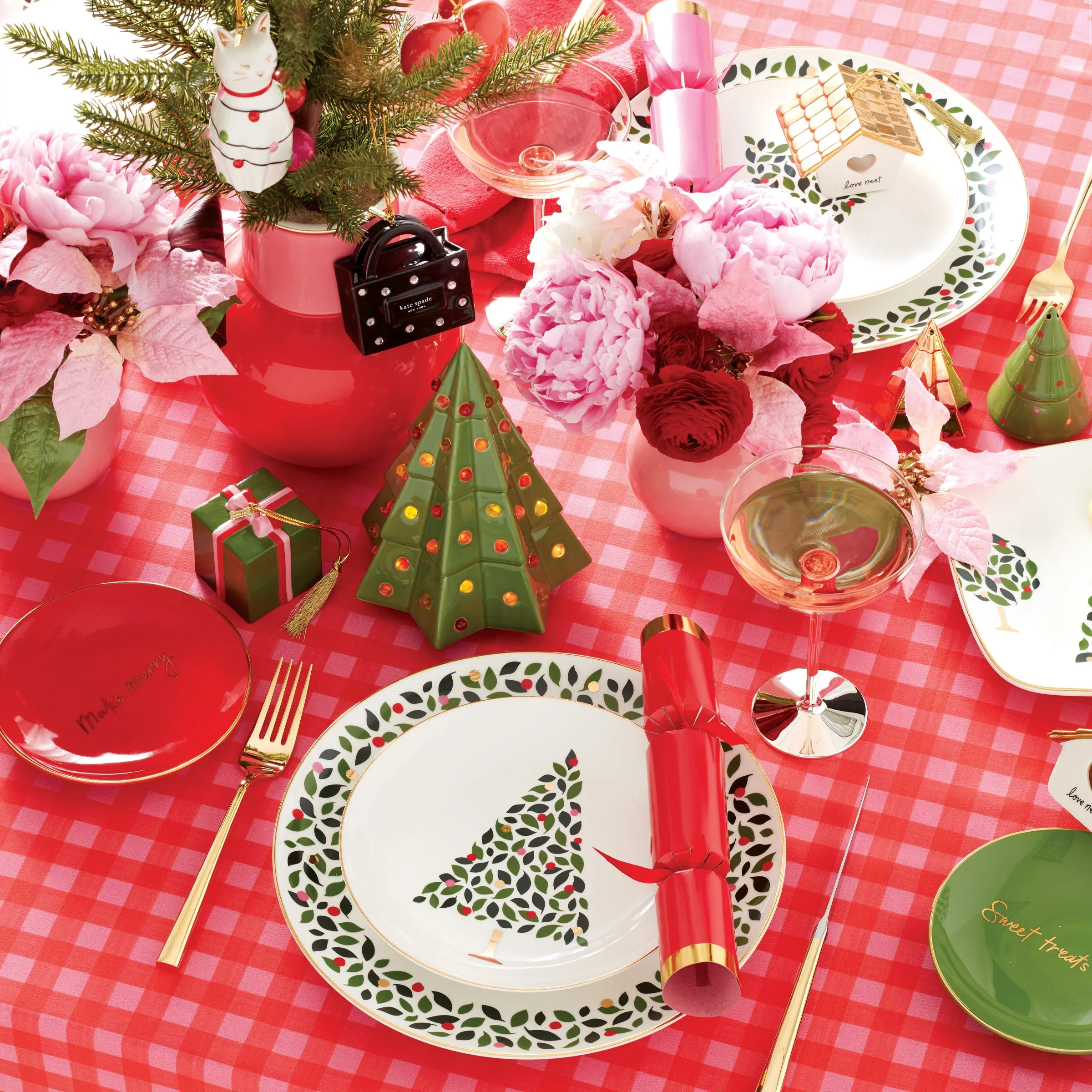 Evergreen 4-Piece Accent Plates