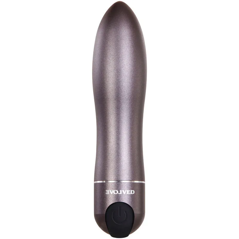 Evolved Travel-Gasm - Gray Bullet with Travel Case