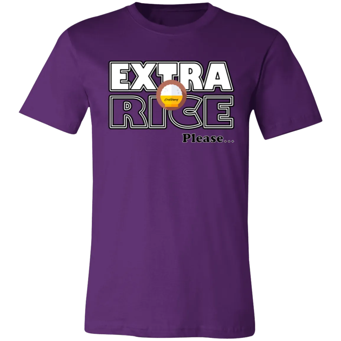 Extra Rice Please Unisex Jersey T-Shirt