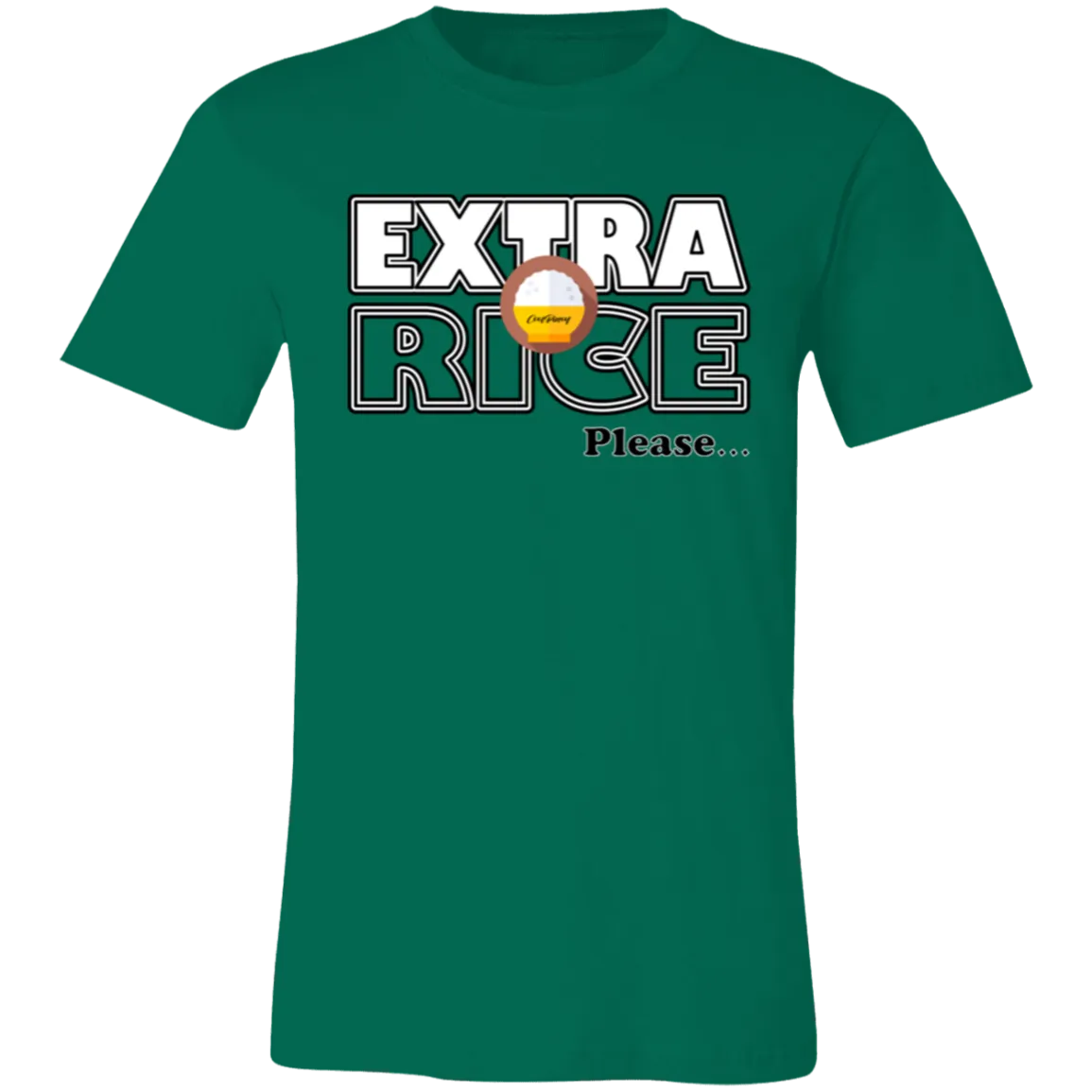 Extra Rice Please Unisex Jersey T-Shirt