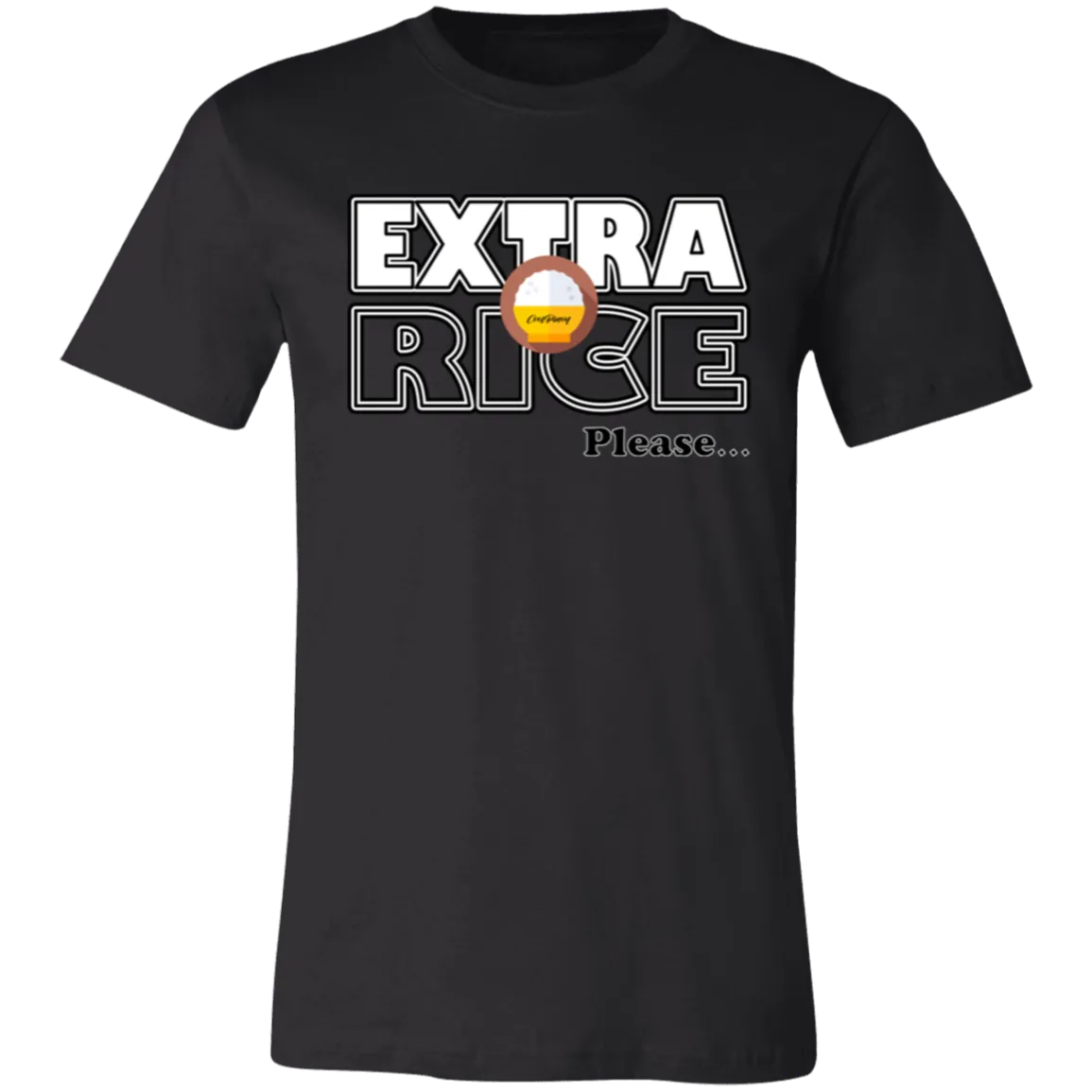 Extra Rice Please Unisex Jersey T-Shirt