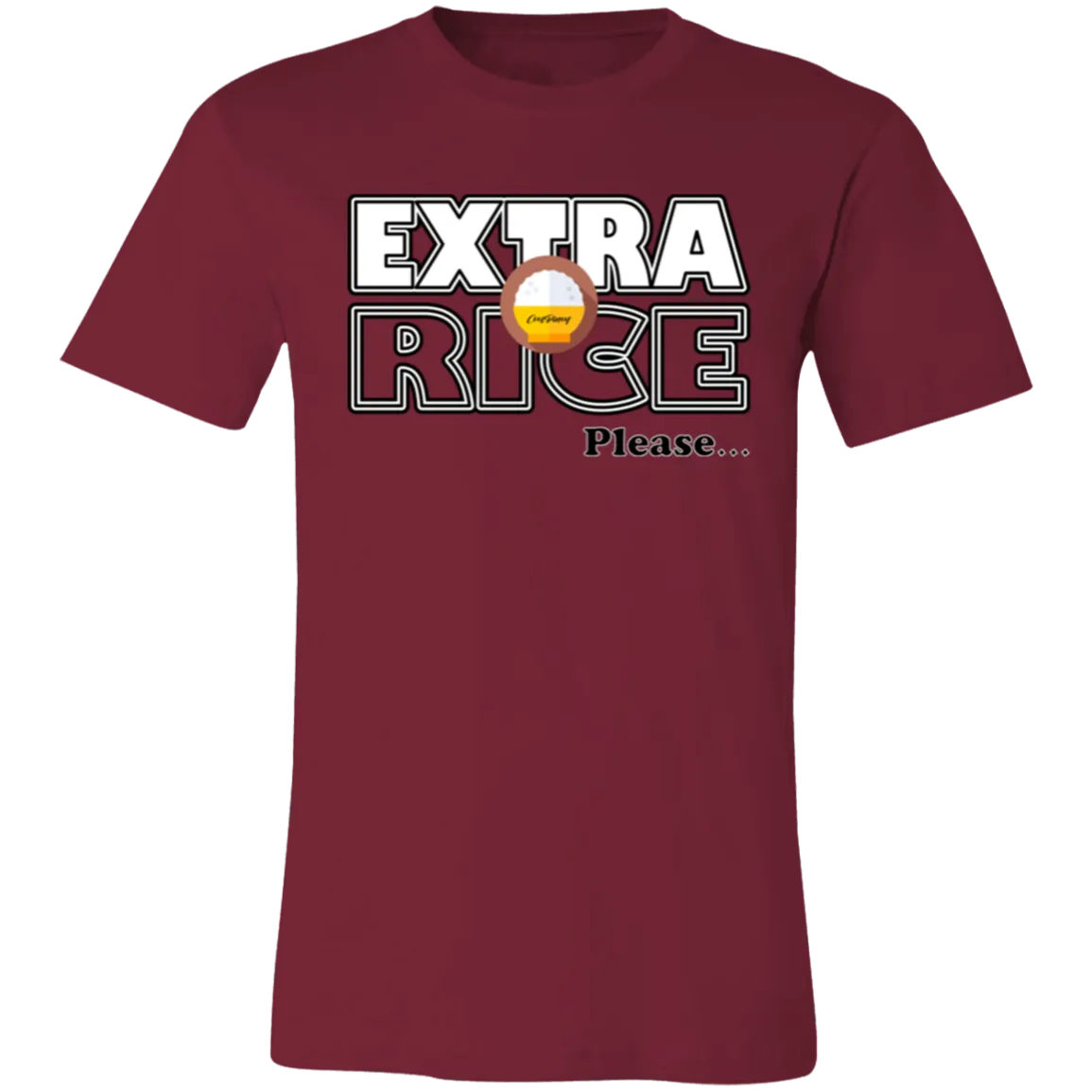 Extra Rice Please Unisex Jersey T-Shirt