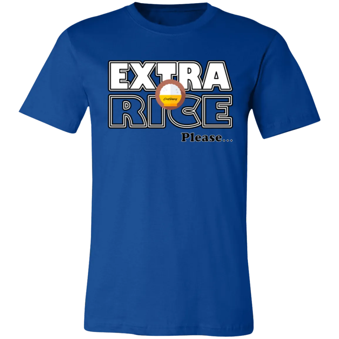 Extra Rice Please Unisex Jersey T-Shirt