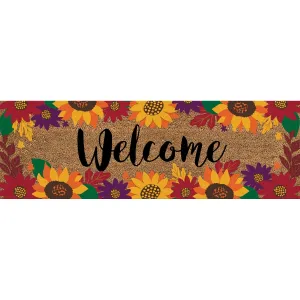 Fall Floral Welcome Kensington Switch Mat,2rms792