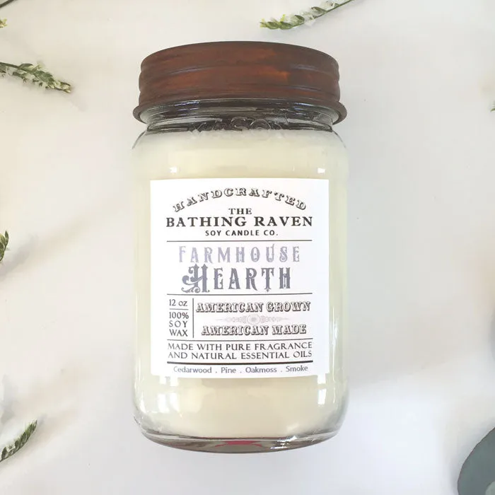 Farmhouse Hearth | Farmhouse Mason Collection Soy Candle