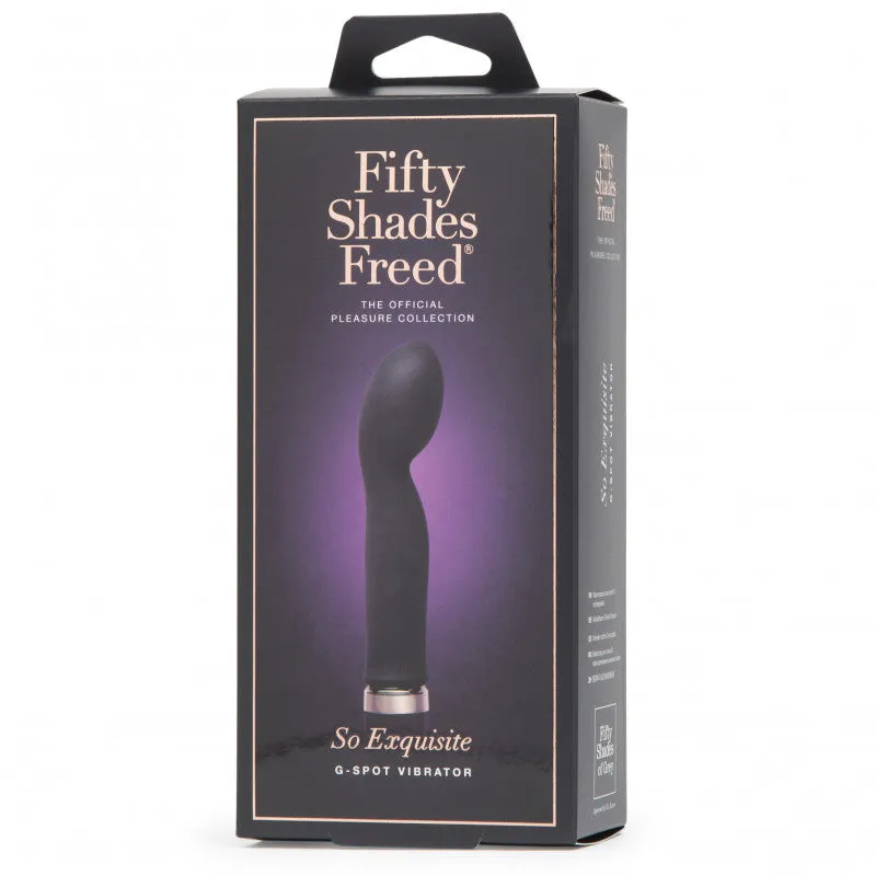 Fifty Shades Freed So Exquisite Rechargeable  G-Spot Vibrator
