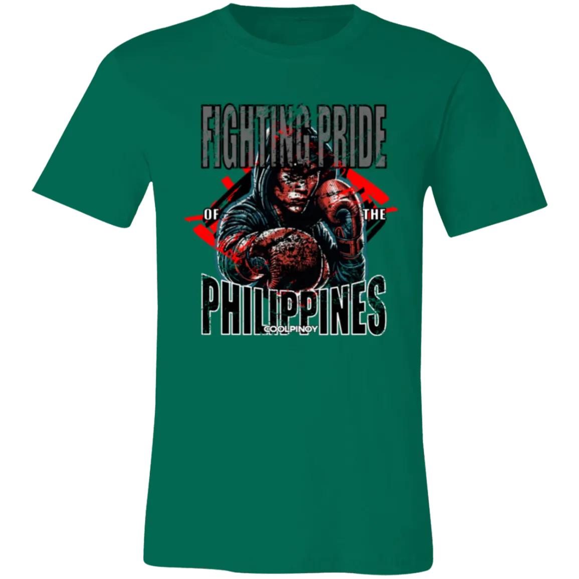 Fighting Pride Of The Philippines Boxing Unisex Jersey T-Shirt
