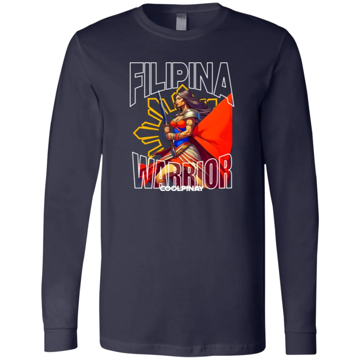 Filipina Warrior Unisex Jersey Long Sleeve T-Shirt