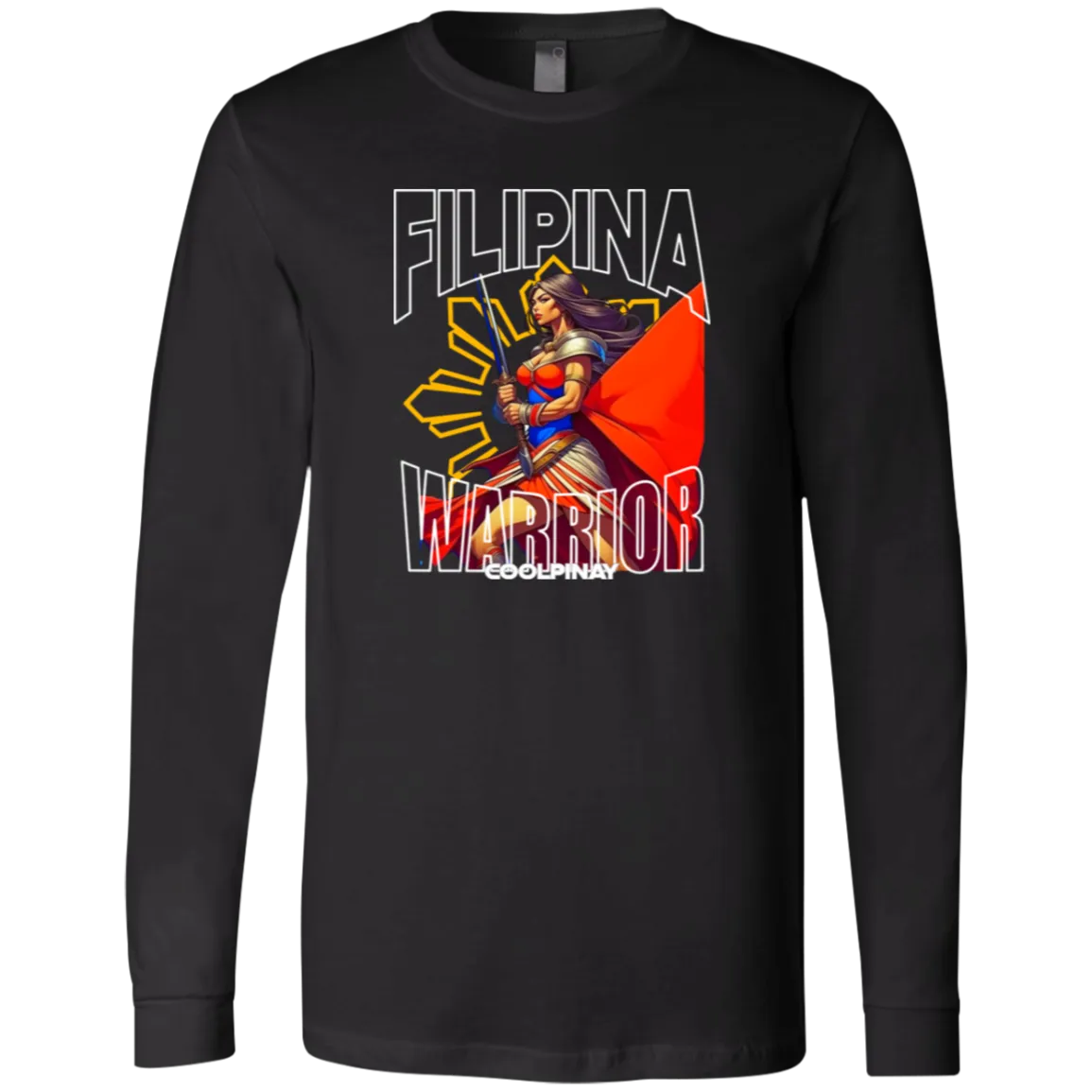 Filipina Warrior Unisex Jersey Long Sleeve T-Shirt