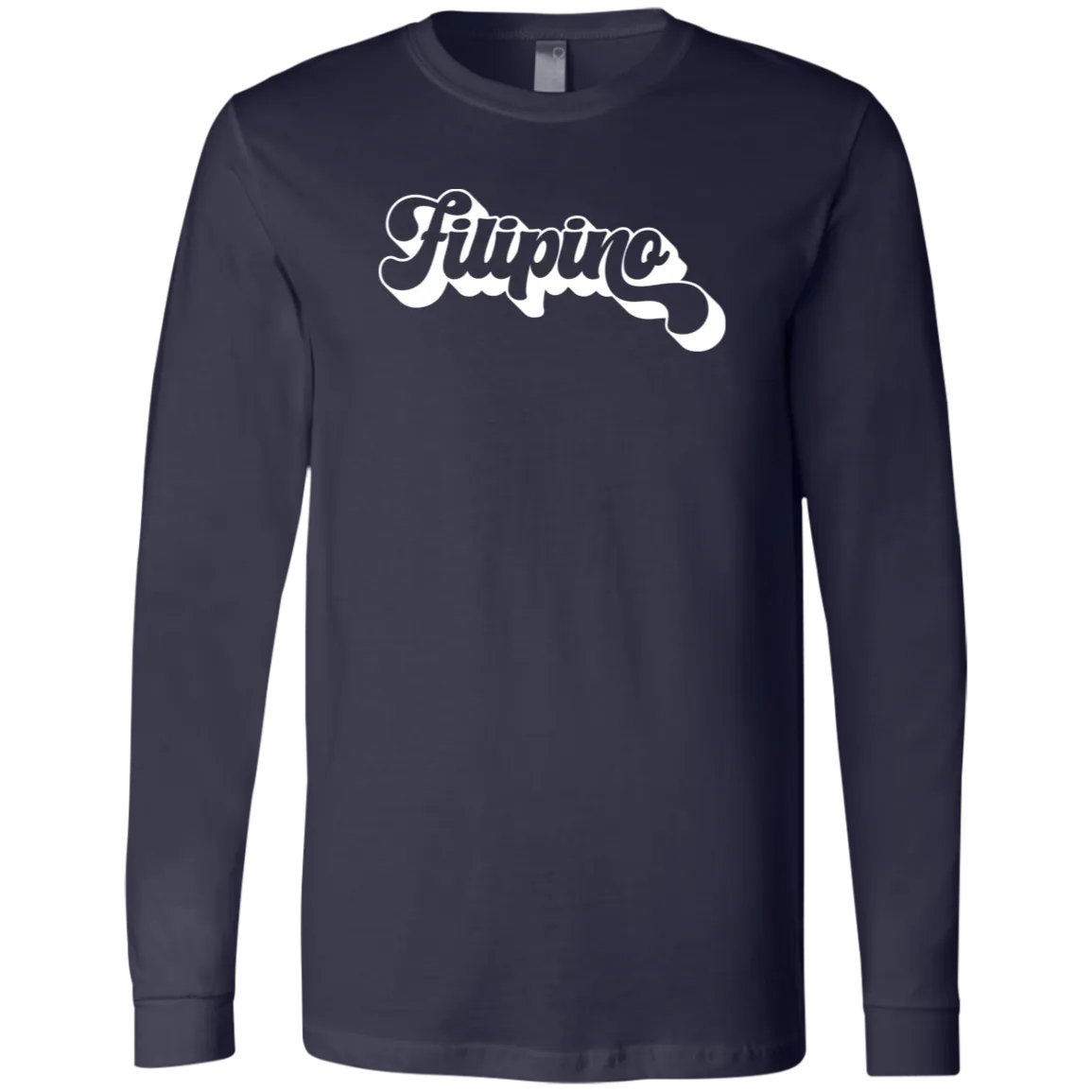 Filipino Chunky Unisex Jersey Long Sleeve T-Shirt