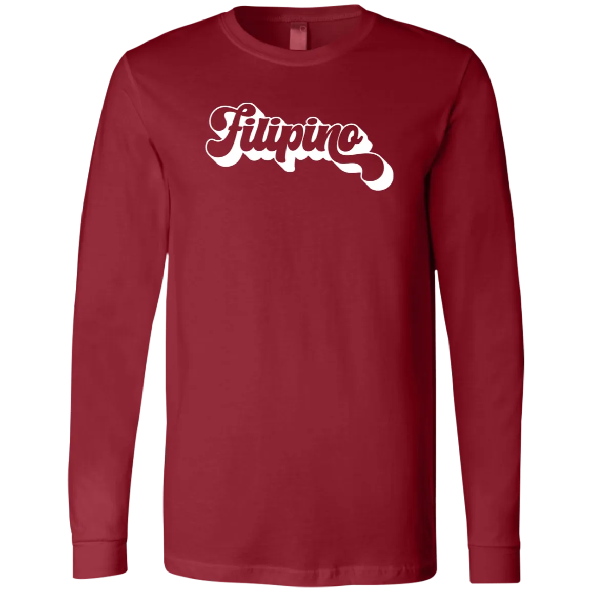 Filipino Chunky Unisex Jersey Long Sleeve T-Shirt