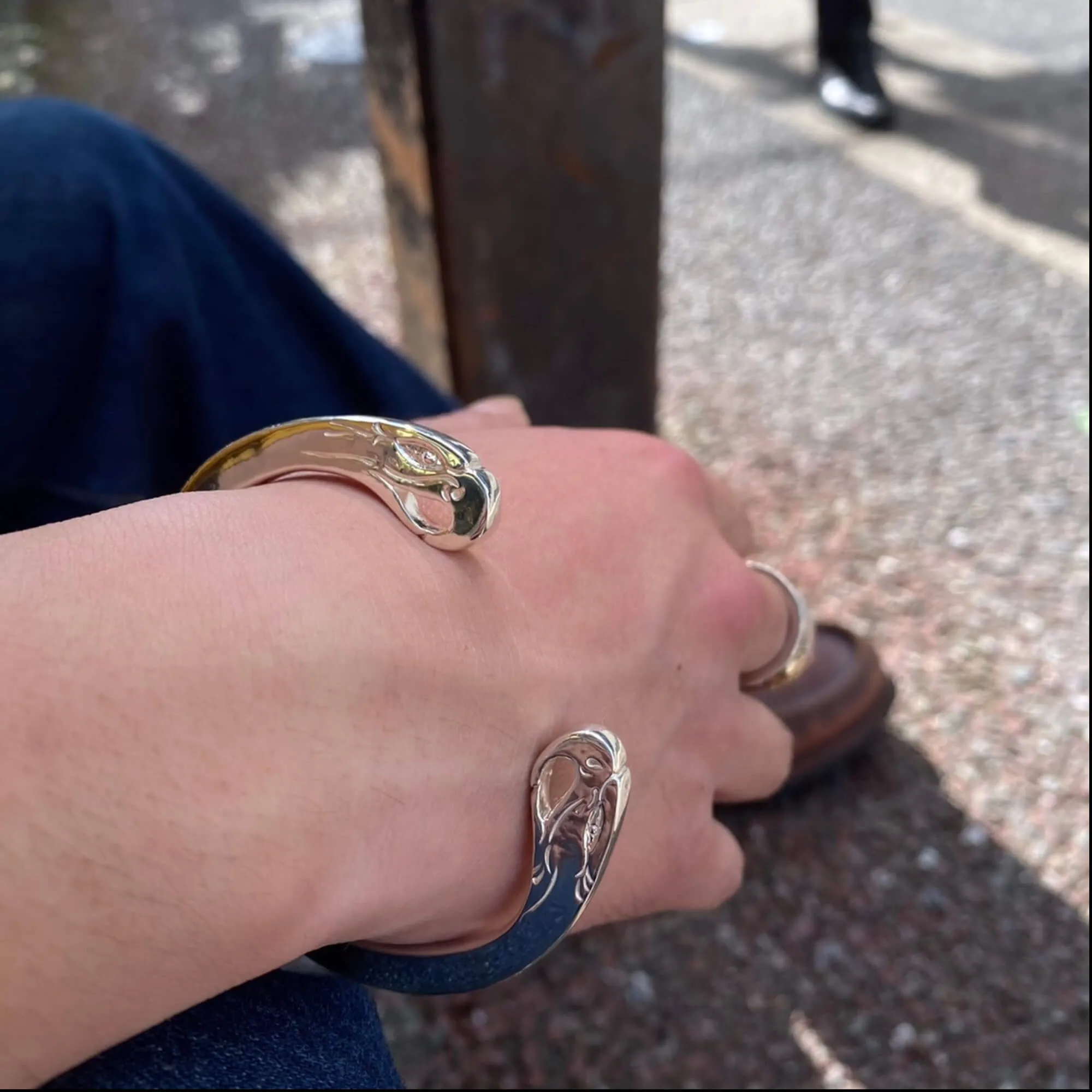 First Arrow's Double-head Eagle Bangle