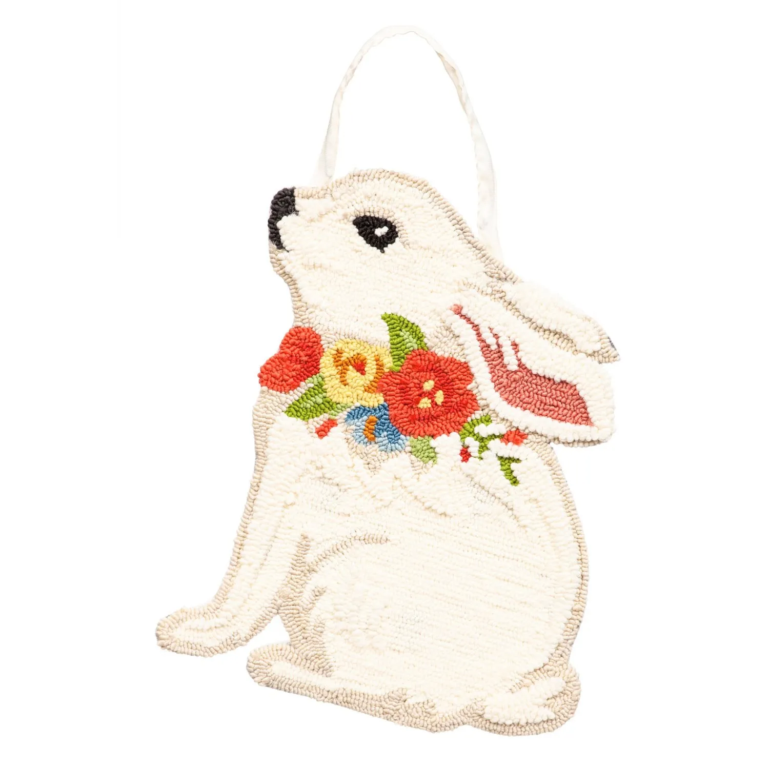 Floral Bunny Hooked Door Décor,2dhp1712