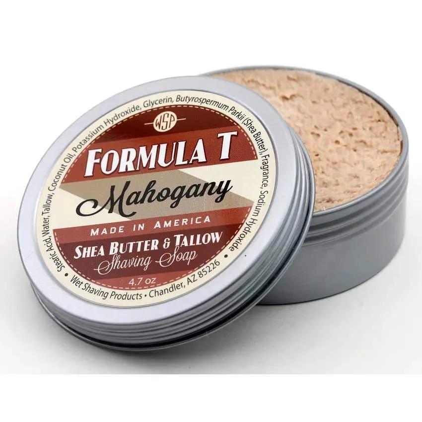 Formula T Shave Soap - Mahogany