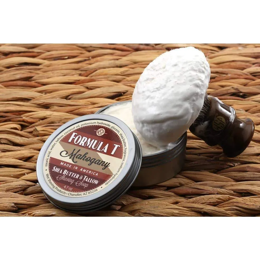 Formula T Shave Soap - Mahogany
