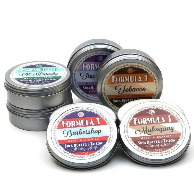 Formula T Shave Soap - Mahogany