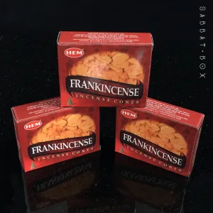 Frankincense Cone Incense by HEM 10 Pack