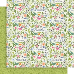 G45 - Spring is in the Air - 12x12 Single Sheet / Scatter Sunshine