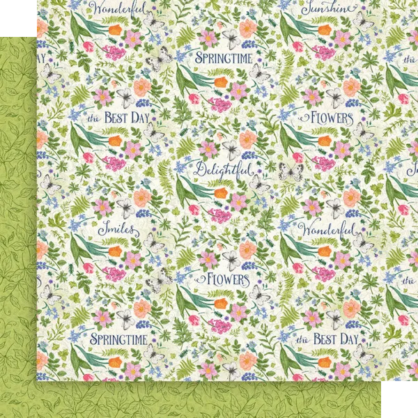G45 - Spring is in the Air - 12x12 Single Sheet / Scatter Sunshine