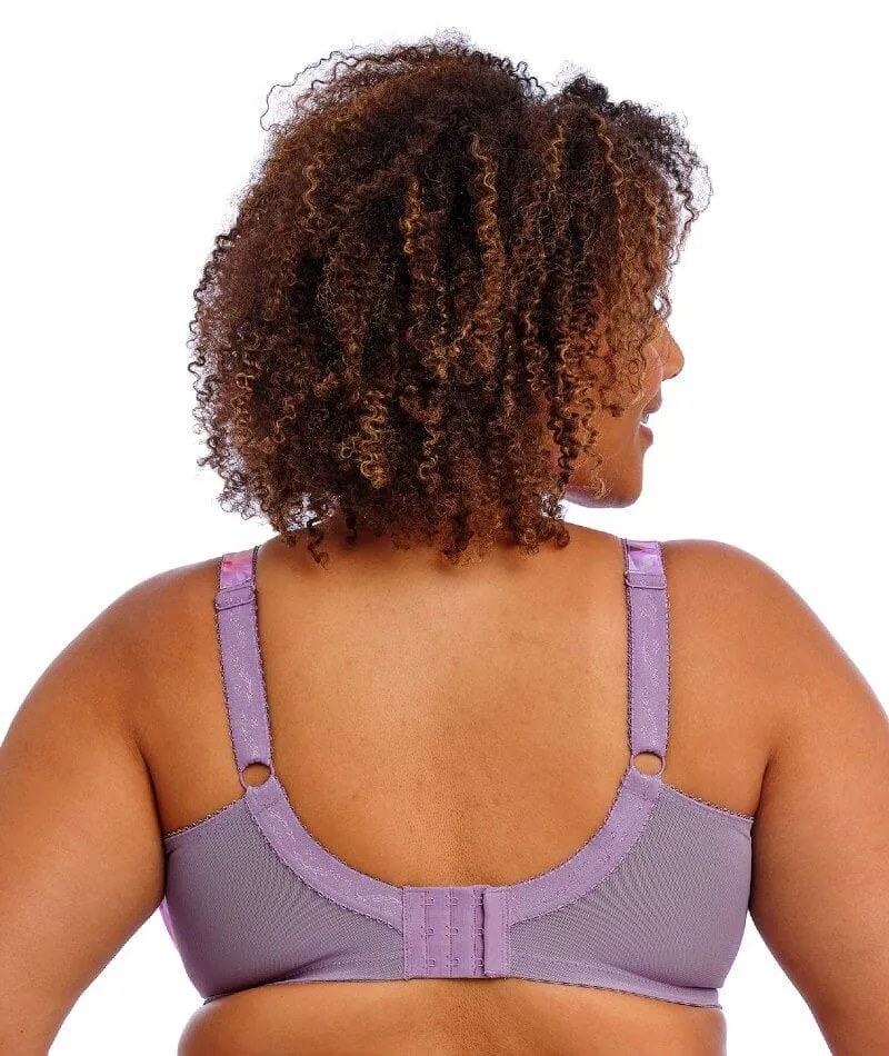 Goddess Kayla Underwired Banded Bra - Lotus