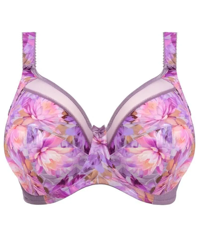 Goddess Kayla Underwired Banded Bra - Lotus