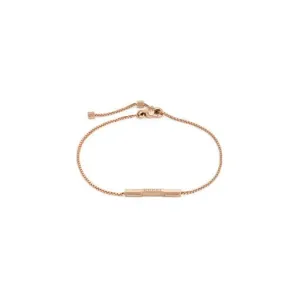 Gucci 18K Rose Gold Link To Love Bar Bracelet