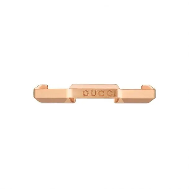 Gucci 18K Rose Gold Link To Love Ring