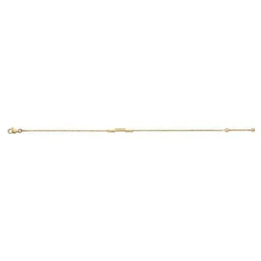 Gucci 18K Yellow Gold Link To Love Bar Bracelet
