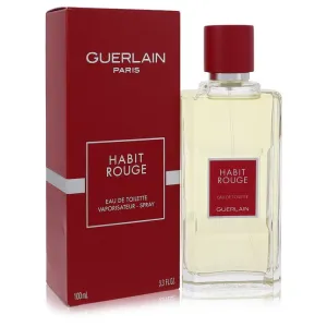 Habit Rouge Eau De Parfum Spray By Guerlain