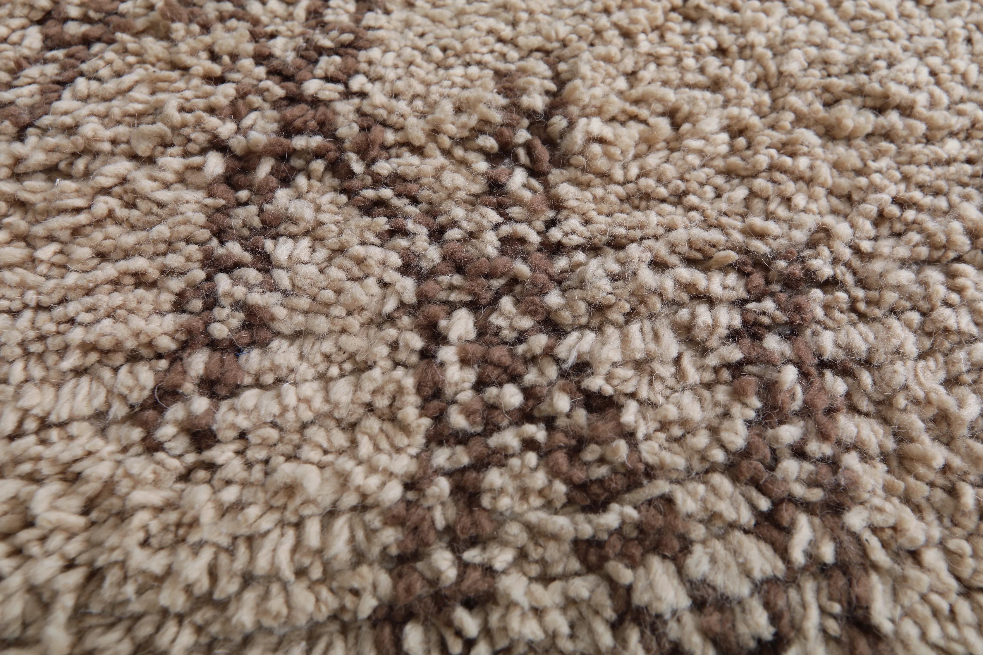 Hand knotted Moroccan rug - Custom rug - Wool rug