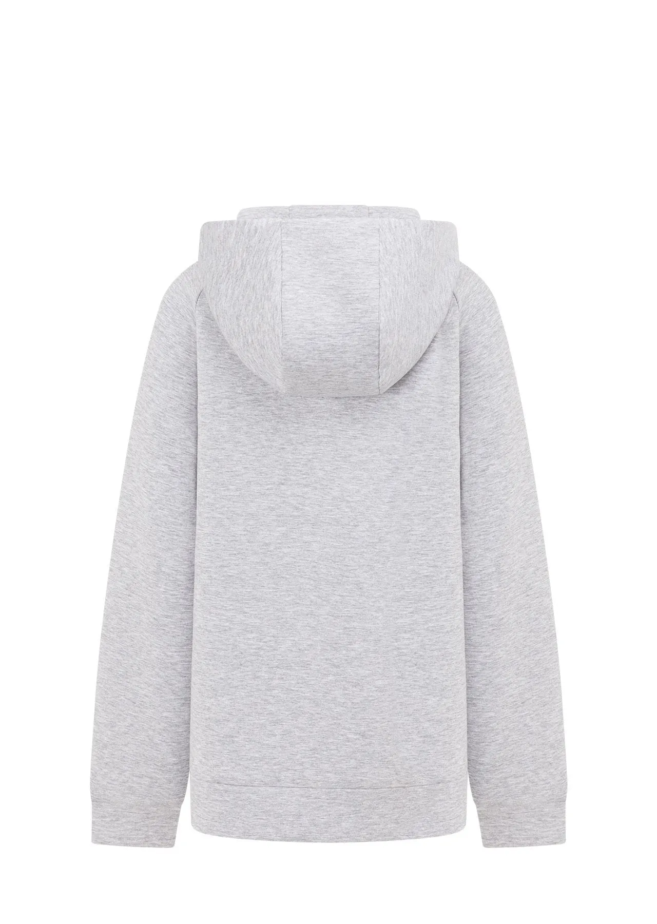 Heritage Spacer Hoodie | Grey Marle