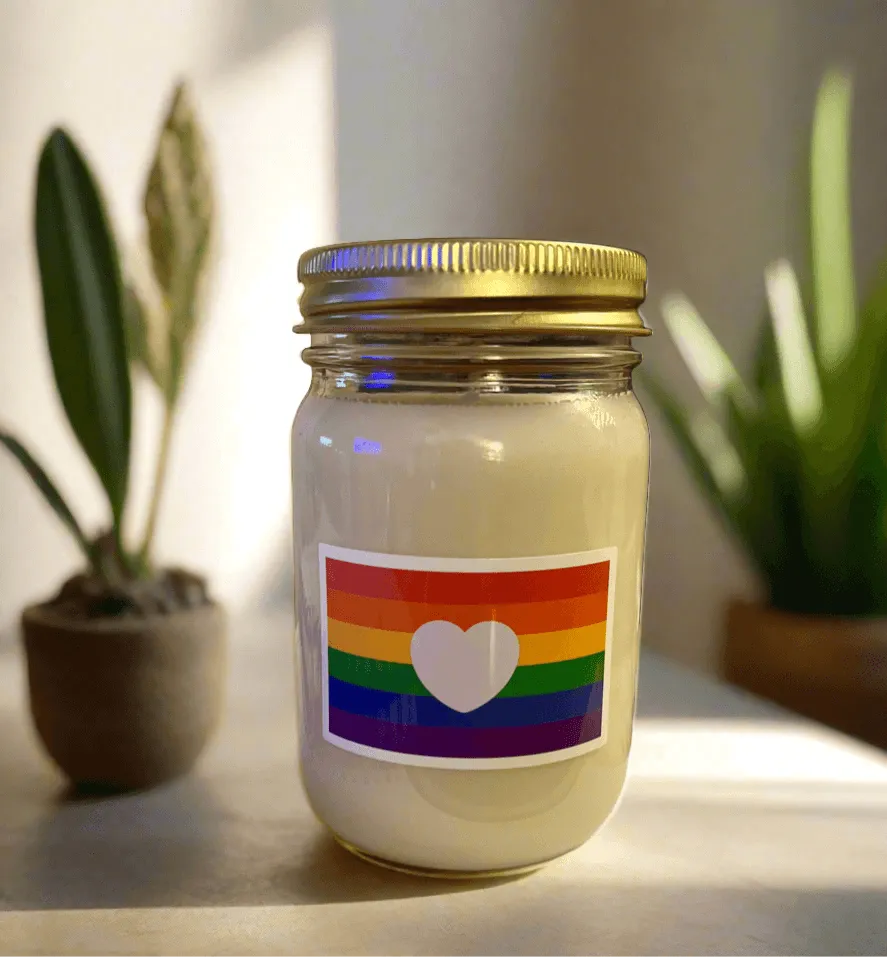 Himalayan Bamboo Scent 14 oz Pride Candle