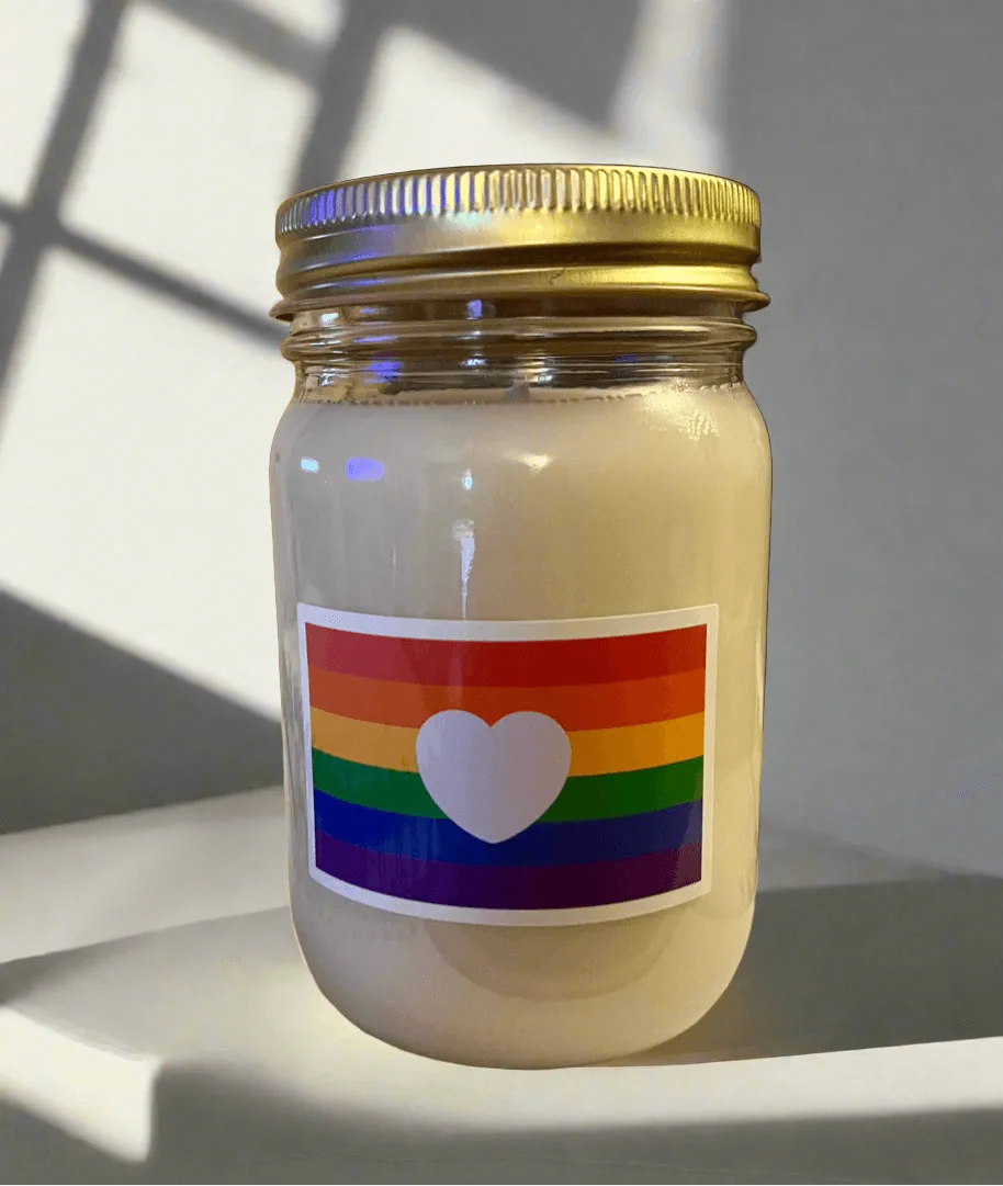 Himalayan Bamboo Scent 14 oz Pride Candle