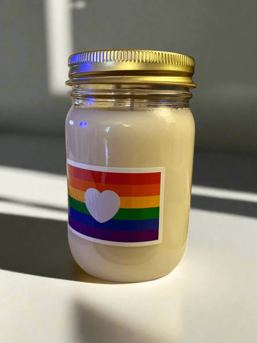 Himalayan Bamboo Scent 14 oz Pride Candle