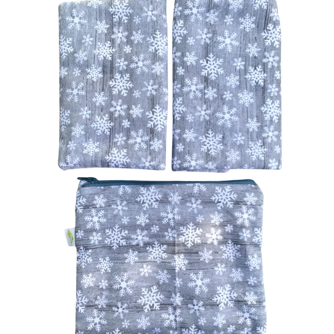 Holiday Drool Pad/Pouch Bundles