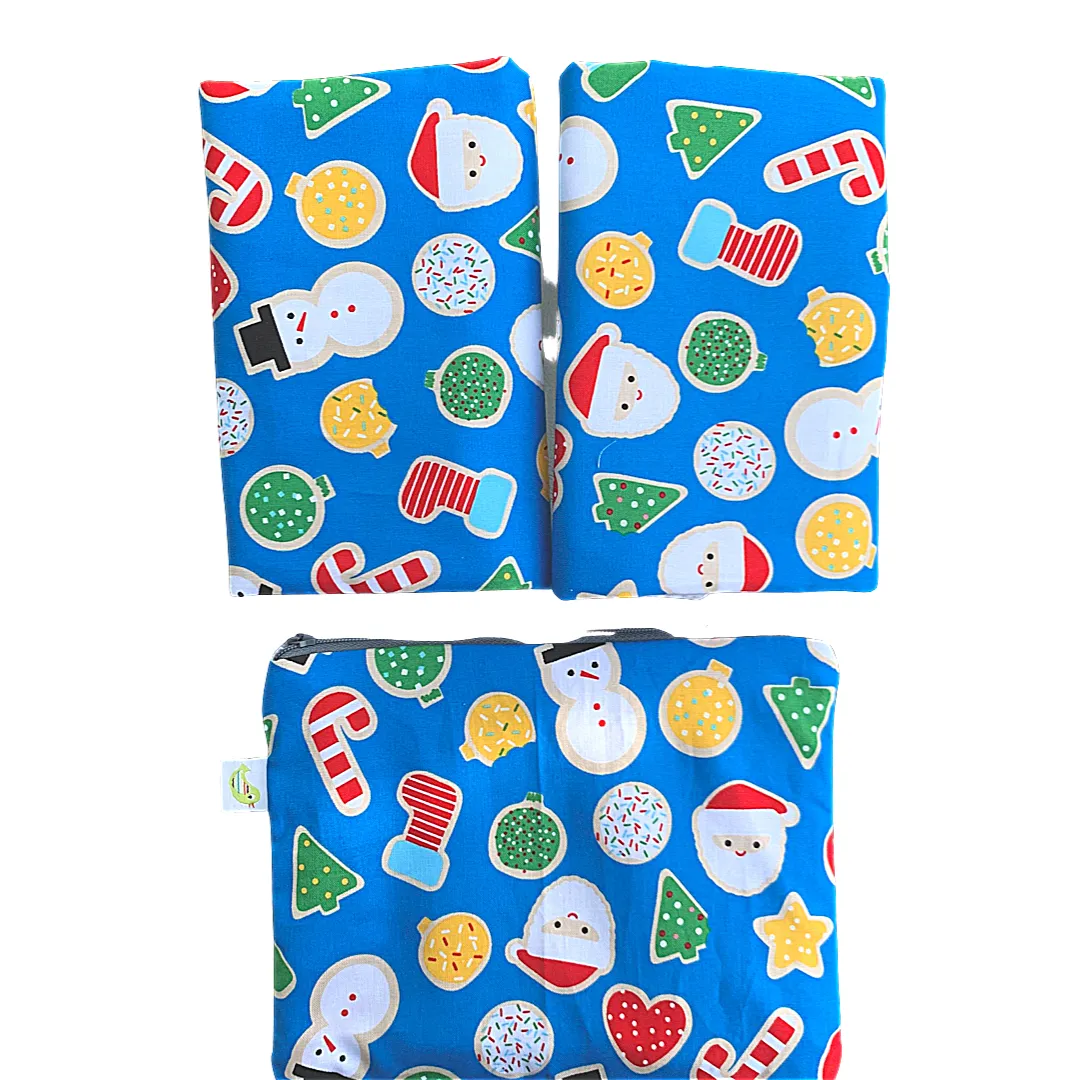 Holiday Drool Pad/Pouch Bundles